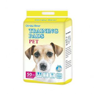 Almohadillas de algodón ecológicas al por mayor para mascotas, pañales gruesos para perros, suministros desodorantes, superficie seca, estampado de animales, alfombrillas grandes, OEM - Product Image 5