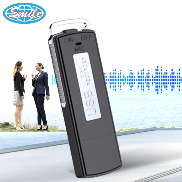 8G 16G Best Sale MINI Audio Digital Voice Recorder with Long Time Recording Voice Activated WAV Format USB Direct Plug Pen