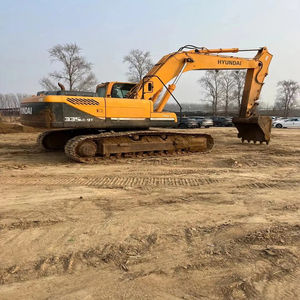 รถขุดไฮดรอลิกแบบตีนตะขาบมือสอง Hyundai Japan รุ่น 335LC-9 สภาพสมบูรณ์แบบ ราคา R335-7 พร้อมมอเตอร์และชิ้นส่วนเกียร์ - Product Image 1