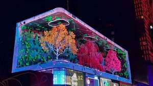 หน้าจอ LED แสดงผล 3 มิติแบบมองเห็นได้ด้วยตาเปล่า สีสันสดใส กันน้ำ เหมาะสำหรับการโฆษณาเชิงพาณิชย์ ใช้งานกลางแจ้งได้ในห้างสรรพสินค้า - Product Image 3