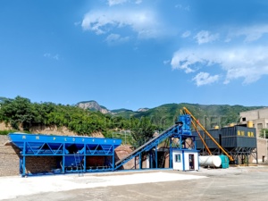 Pabrik Batching Beton Otomatis Penuh 50m3/jam dengan Silo Semen dan Mesin/Motor untuk Produksi Beton Siap Pakai - Product Image 1