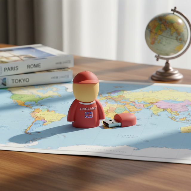 High Speed New Cartoon Figure Cute 3D Model USB 2.0 Flash Drive 2-Year Warranty 18-20MB/s Reading Speed 8-10MB/s Writing Speed