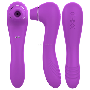 Getijdenblaas Trillingsstaaf 2 In 1 Zuigende Vibrator Met Tong Llckiing 10 Moes Vagina Meisjes Spelen Graag Met Seksspeeltjes - Product Image 6