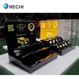 Exhibidor de Acrílico Iluminado RECHI <span class=keywords><strong>para</strong></span> Fragancias de Automóvil, Exhibidor de Punto de Venta con Letrero Luminoso, Exhibidor de <span class=keywords><strong>Ambientadores</strong></span> de Aire <span class=keywords><strong>para</strong></span> Automóvil de Perspex - Product Image 1