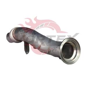 Downpipe haute performance Vortex SS304 pour BMW M3 F80 M4 F82 F83 moteur S55 avec protection thermique intégrée - Product Image 3