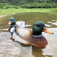 Flytce V201 Batterie Puissance Rc Animal Canard Bateau Réaliste Réaliste Colvert Chasse Leurre Haute Qualité Bonne Performance Étanche