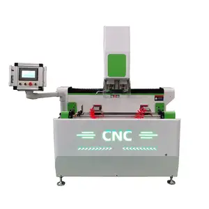 Indirim CNC 400 550 650 800 CNC alüminyum sondaj ve freze makinesi profil 3 CNC eksenli freze makinesi kapı pencere