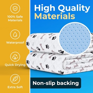 Fabrika kaymaz ucuz özel güvence Underpads kullanımlık su geçirmez özel güçlü emici çoklu fonksiyonları sevimli ev hayvanı pedi - Product Image 3