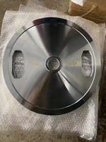 Gym Grip Plates Fitness Acier Deux Poignées Lb Kg Poids Plaque
