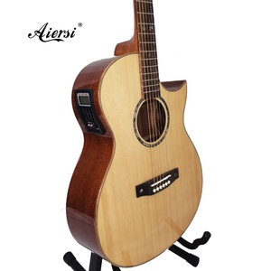 Guitarra Acústica Eléctrica Aiersi, Marca que Vale la Pena <span class=keywords><strong>Comprar</strong></span>, Buena Guitarra para Principiantes, Sonido Agradable y Alta Capacidad de Interpretación - Product Image 1