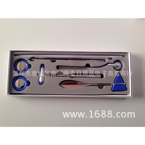 Marteau de percussion des nerfs, ensemble de 5 pièces, en alliage de zinc et silicone, outil manuel de test des réflexes neurologiques, coffret cadeau, cadeau d'entreprise - Product Image 4