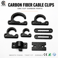 Composants structurels en fibre de carbone ultra-résistants, usinés sur mesure par CNC, qualité approuvée et certifiée / Personnalisation d'échantillons