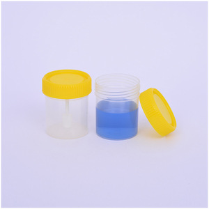 Seeking Excellence PP Screw Cap Sample Cup 60ml For Urine Sputum Collection Disposable - Product Image 1