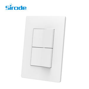 Sirode <span class=keywords><strong>série</strong></span> A1 norme <span class=keywords><strong>américaine</strong></span> moderne conception sûre et durable plaque PC couleur noire interrupteur mural 1/2/3 gang pour une utilisation en résidence - Product Image 6