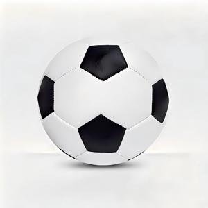Balón de Fútbol de Entrenamiento para Exteriores, Cosido a Máquina, de Cuero PU Económico, Tamaño 5, Alta Calidad, Personalizado, al por Mayor - Product Image 1