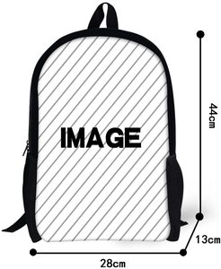 Logo personalizzato sublimazione di alta qualità stampa completa borsa da scuola da 12 pollici <span class=keywords><strong>e</strong></span> 16 pollici per studenti adolescenti - Product Image 3