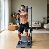 Aptus - Entrenador de Fuerza Digital Inteligente con Peso Variable Electrónico, Compacto y Eficiente en Términos de Espacio, para Uso Doméstico