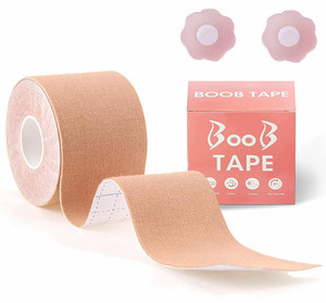 Breathable Bra Breast Lifter Roll Lifting 5.5 Cm Plus Size Adhesive Strapless Boob Tape Box