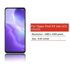 Pantalla OLED y TFT de Alta Calidad para <span class=keywords><strong>Oppo</strong></span> Reno5 5G PEGM00 Find <span class=keywords><strong>X3</strong></span> <span class=keywords><strong>Lite</strong></span> 5G (CPH2145), Pantalla LCD Táctil Digitalizadora - Product Image 3