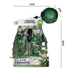 Set Mainan Militer EPT Pretend Play untuk Anak Prasekolah, Set Mainan Tentara, Mainan Peran Tentara, Kostum Tentara Anak - Product Image 5