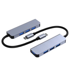 Adaptador de 4 puertos <span class=keywords><strong>USB</strong></span> 3,0 HUB con 5Gbps de alta velocidad USB3.0 HUB 5Gbps Multi divisor de la <span class=keywords><strong>USB</strong></span>-<span class=keywords><strong>C</strong></span> para accesorios de PC <span class=keywords><strong>Pro</strong></span> en Stock - Product Image 6