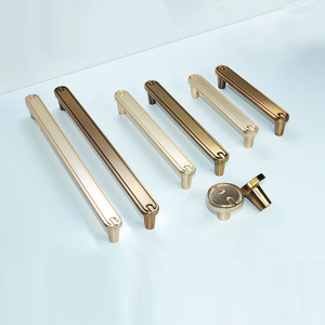 Laci pegangan pintu kabinet paduan seng gaya Tiongkok antik tarik untuk lemari & kamar tidur aplikasi eksterior furnitur - Product Image 1