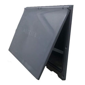 ฝาครอบตะแกรงป้องกันน้ำเข้าแบบสี่เหลี่ยมสำหรับช่องระบายอากาศภายนอกอาคารเพื่อลดการรั่วไหลของน้ำ - Product Image 1