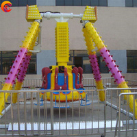 6 places parc d'attractions équipement de foire amusante petite balançoire jeu de carnaval Mini pendule manèges pour enfants à vendre