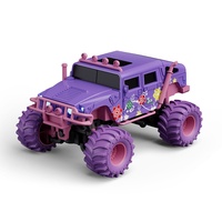 JJRC Mini véhicule tout-terrain RC 2.4G, amortisseur de chocs, lumières LED cool, escalade en un clic, portée de contrôle de 30 m, modèle de voiture RC jouet