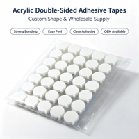 Points adhésifs double face à colle forte, résistants à l'eau, pour sceau de cire DIY, papier, mèches de bougies et artisanat