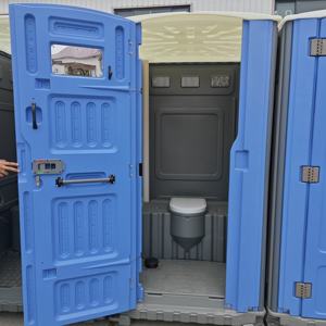 Toilette mobile en PEHD à <span class=keywords><strong>prix</strong></span> d'usine avec lavabo et <span class=keywords><strong>urinoir</strong></span> - Résistante aux UV, durée de vie de 15 ans, 300 utilisations par remplissage d'<span class=keywords><strong>eau</strong></span>, certifiée CE - Product Image 2