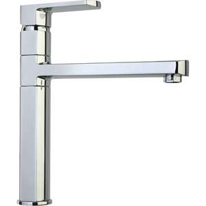 Robinet de lavabo de salle de bain moderne à un trou et à un seul levier, style fontaine, avec noyau de valve en céramique, multi-usages, facile à nettoyer - Product Image 1