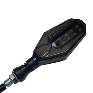 Luz LED de Señal de Giro de 12V para Motocicleta, Scooter, ATV, Intermitente con Efecto de Agua Fluyendo, Luz Diurna/Universal - Product Image 6