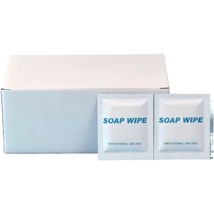 100 lingettes humides par boîte, emballées individuellement, lingettes nettoyantes, lingettes <span class=keywords><strong>savon</strong></span> pour les mains, 15 * 12 cm - Product Image 4