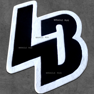 Phát Sáng Trong Tối Thảm Tùy Chỉnh Mang Nhãn Hiệu Tên Tuft Logo Thảm Trang Trí Nội Thất Tapis Salon Mát Thảm Nhà Cung Cấp - Product Image 3