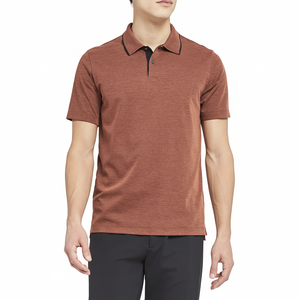 Chemises polo de sport personnalisées, création de votre propre design, respirantes, manches courtes, pour hommes, 2025 - Product Image 1