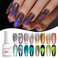 Vernis magnétique MissGel Deep Sea Cat Eye, vente en gros, marque privée, vernis à ongles gel effet œil de chat soyeux