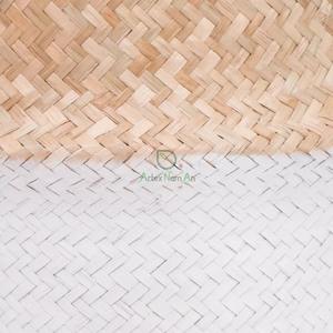 High Quality Vietnam Seagrass Belly <b>Basket</b> Natural <b>Plastic</b> Storage Organizer Colorful Pompoms for Home Laundry Daily Storage - Product Image 6