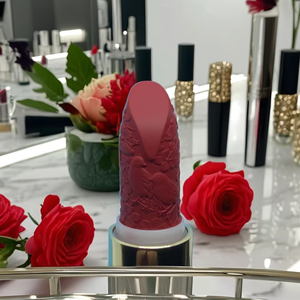 メーカー製 口紅用シリコンモールド DIY 手作りリップスティック型 鵲エンボス加工 マットリップスティック用シリコン金型 - Product Image 1