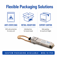 Module émetteur-récepteur optique 40G QSFP+ SR4 850nm 150m MPO MMF DDM compatible avec QSFP-40G-SR4-S/QSFP-40G-SR4