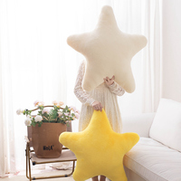 Boneka Bintang Super Lembut Buat Desain Sendiri Bantal Plush Bintang Warna-warni Bantal Plush MOQ Rendah Bantal Plush Personalisasi