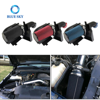 Bouclier thermique du système d'admission d'air froid 4 "pour GMC Chevy V8 4.8L 5.3L 6.0L Sierra 1500 2500 3500 Filtre à air
