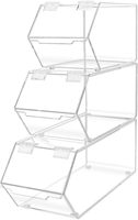 Poubelle en acrylique personnalisée en plexiglas, organisateur de distributeur de bonbons transparent, contenant pour friandises au chocolat, bonbons et collations