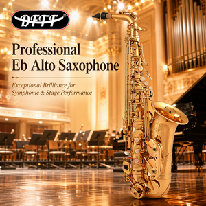 <span class=keywords><strong>Saxophone</strong></span> alto professionnel en laiton, clé Mi bémol, instruments à vent pour débutants adultes - <span class=keywords><strong>Prix</strong></span> de gros/OEM/d'usine - Product Image 4