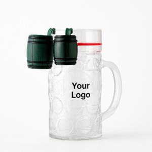 2025 Logotipo personalizado Tapa de bambú Vasos de cerveza Clásico 40oz 1 pinta 2 pintas 500ml Capacidad Tazas para hombres Regalos <span class=keywords><strong>personalizados</strong></span> - Product Image 2