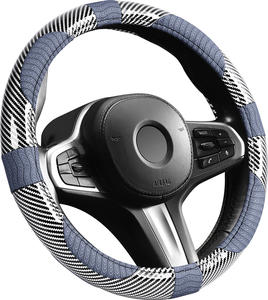 Funda para Volante Antideslizante Premium de Cuero PVC Suave con Borde Elástico Reforzado - Product Image 2