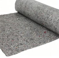 Rouleau de protection de sol absorbant en feutre de polyester recyclé écologique pour la rénovation résidentielle et commerciale
