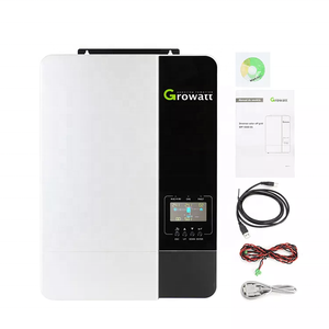 Growatt parallèle 5KW 230V <span class=keywords><strong>SPF5000</strong></span> 48V MPPT chargeur hors réseau hybride onduleur solaire - Product Image 2