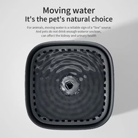 Fontaine d'eau automatique intelligente pour animaux de compagnie, distributeur de boisson électrique muet pour chat, Usb 3L