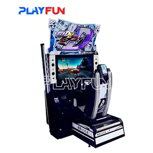 Simulador de arcade operado máquina inicial de jogo de carro de corrida para venda